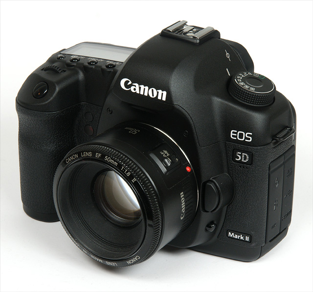 Canon EOS 5d mark ii с объективом Canon EF 50mm/1.8