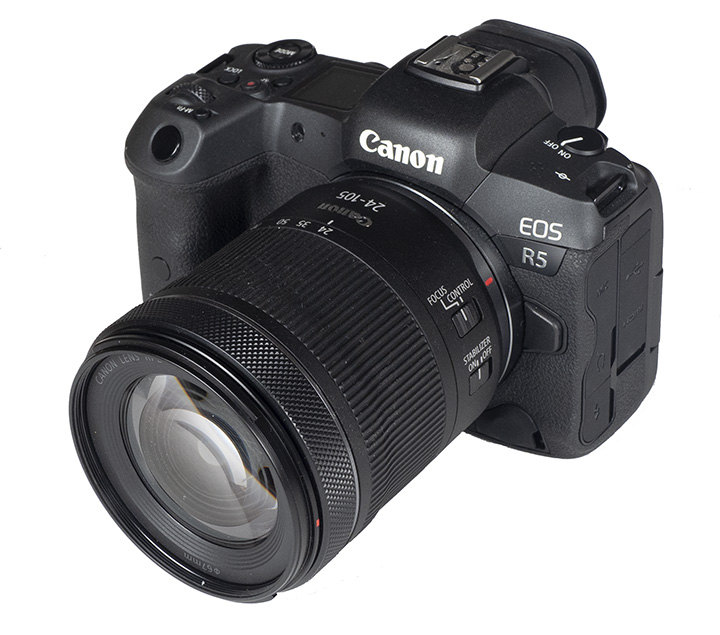 Canon EOS R5 Mirrorless Digital Camera KIT 24-105 F/4 LENS