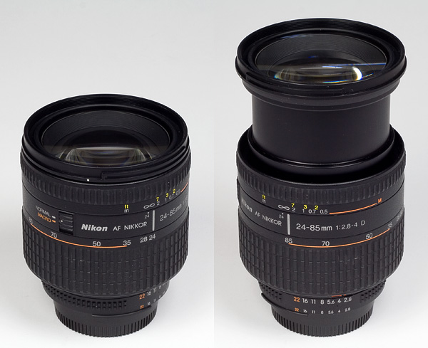 Nikkor AF 24-85mm f/2.8-4 D IF - Review / Test Report