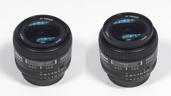 Nikkor AF 28mm f/2.8D - Review / Test Report