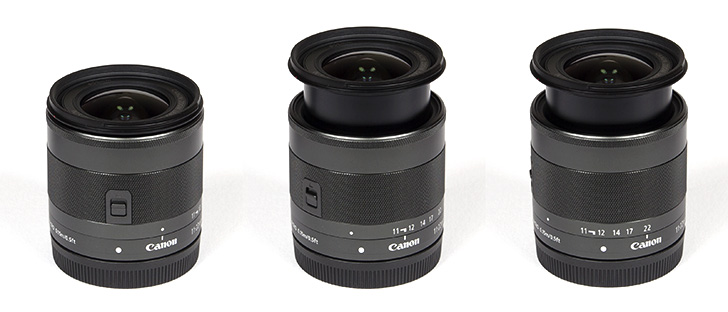 Canon EF-M 11-22mm f/4-5.6 STM IS - Review / Test Report