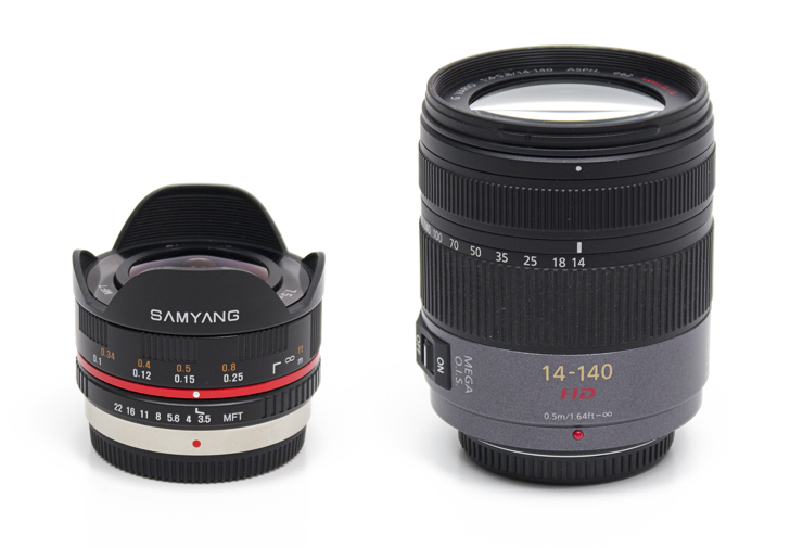 Samyang 7.5mm f/3.5 Fisheye (MFT) - Review / Lens Test